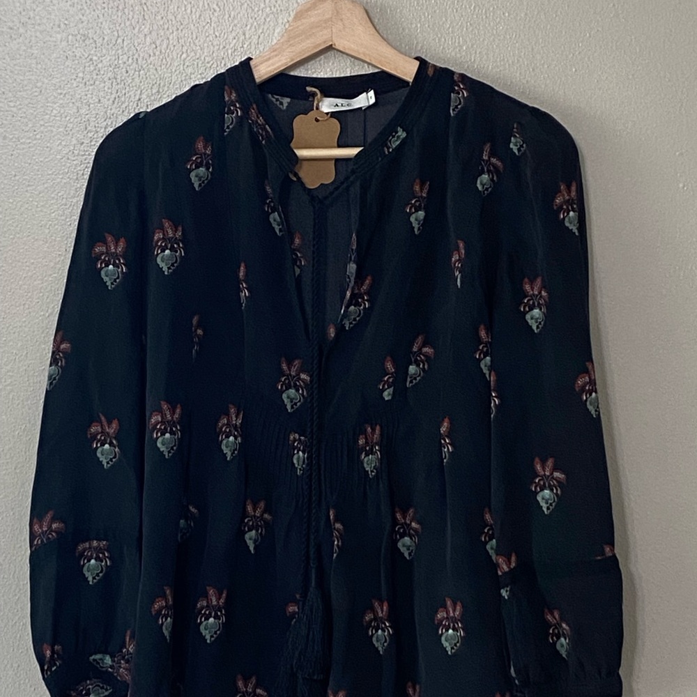 A.L.C. Elegant Black Top